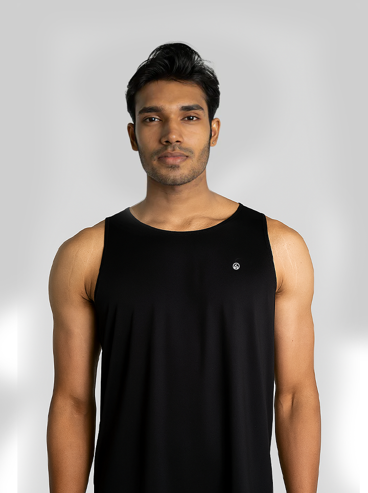 Flex Fit Run Tank ( Black )