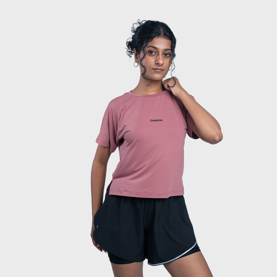 Soft Gym Training Tee ( Orchid )