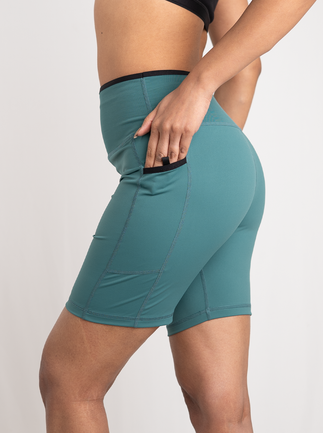 360 Mesh Long-Distance Running Tights (Green)