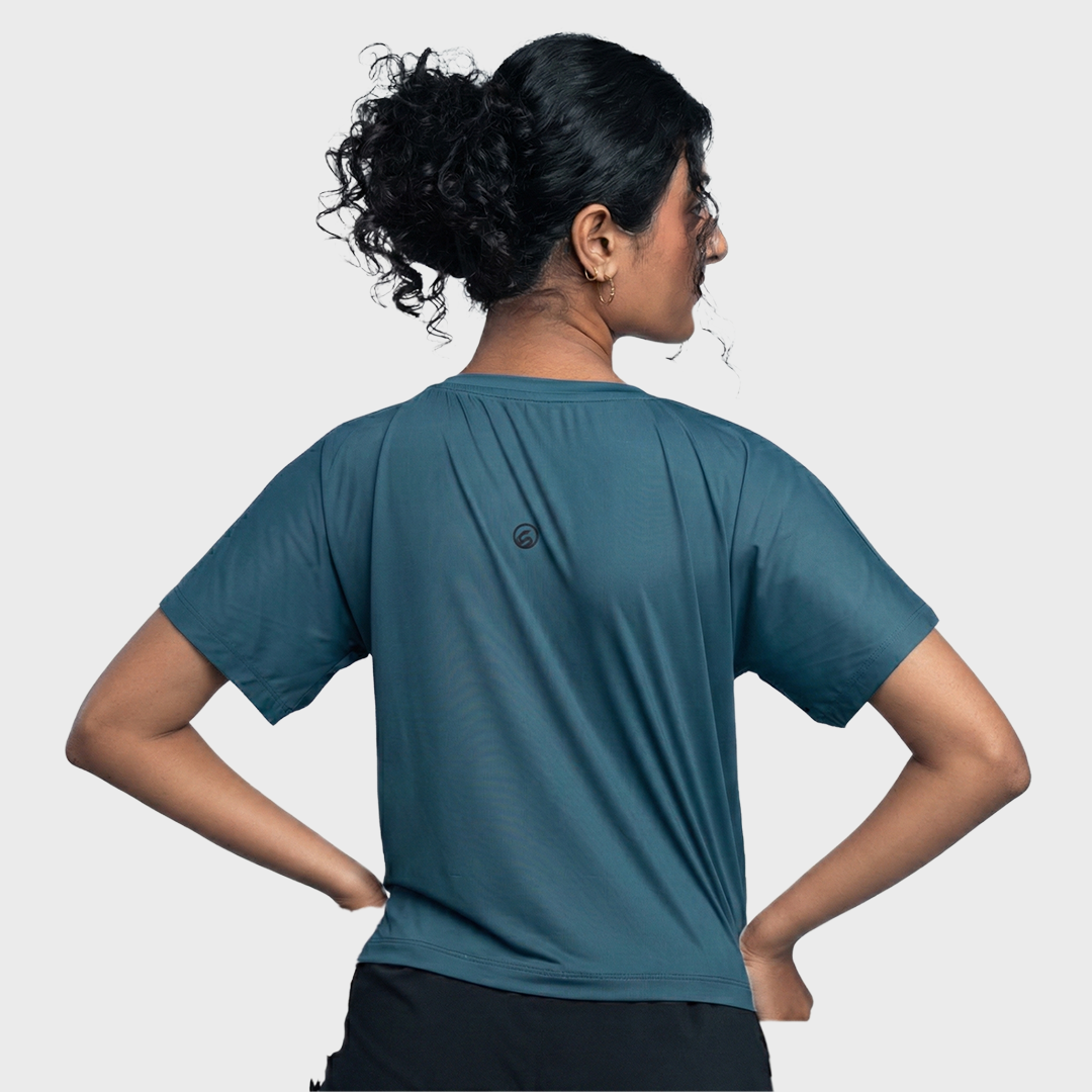 Soft Gym Training Tee ( Teal )
