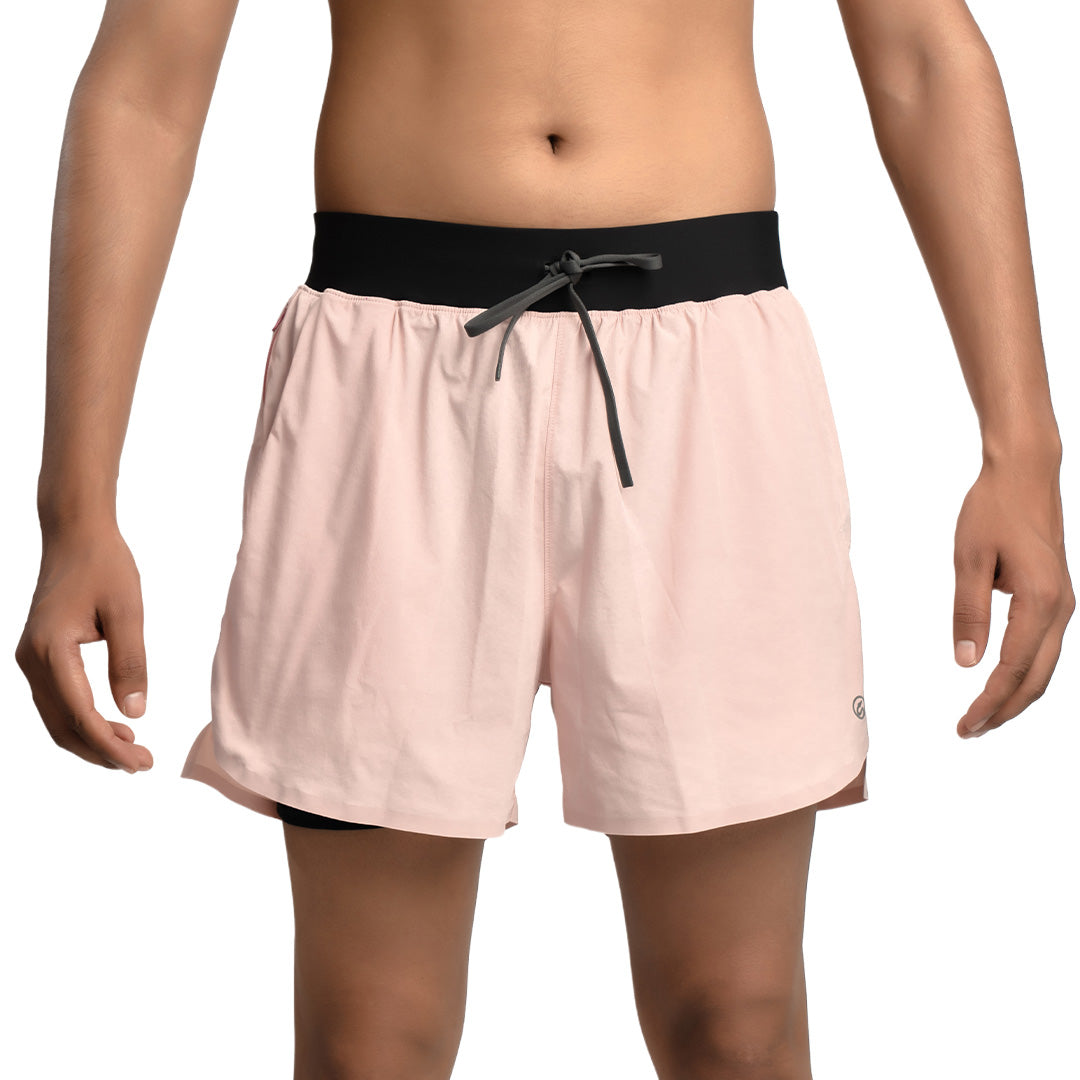Align Shorts - 7 Pockets  (Dusty Pink)