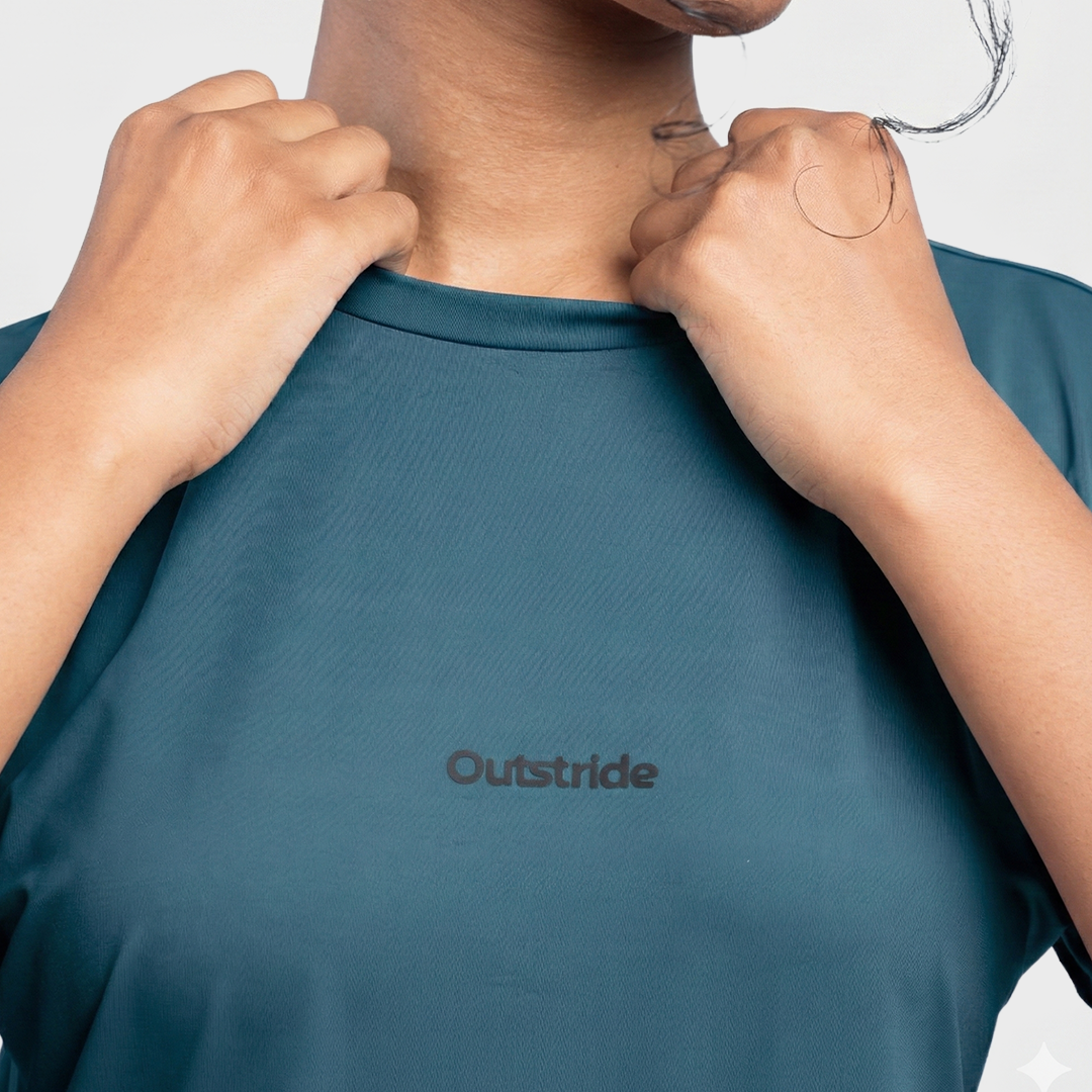 Soft Gym Training Tee ( Teal )