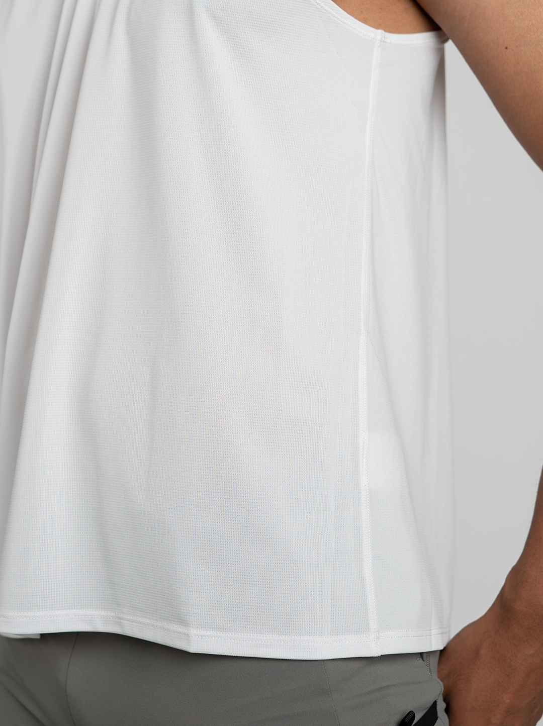 Flex Fit Run Tank ( White )