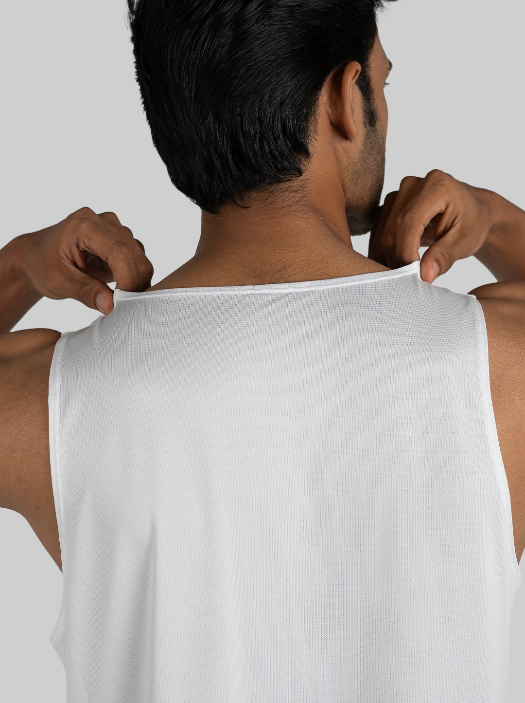 Flex Fit Run Tank ( White )
