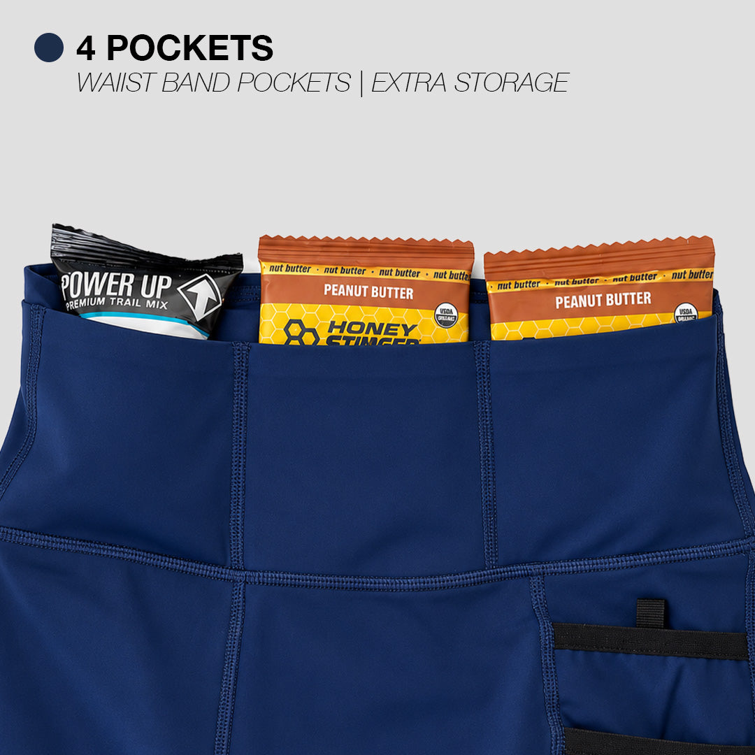 Race day half tights women (9 pocket)