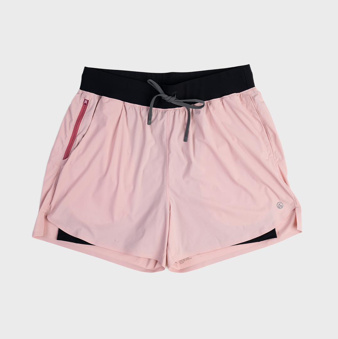 Align Shorts - 7 Pockets  (Dusty Pink)