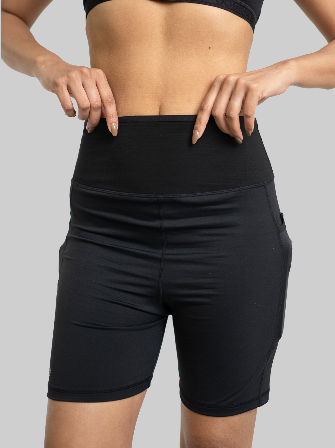 360 Mesh Long-Distance Running Tights (Black)