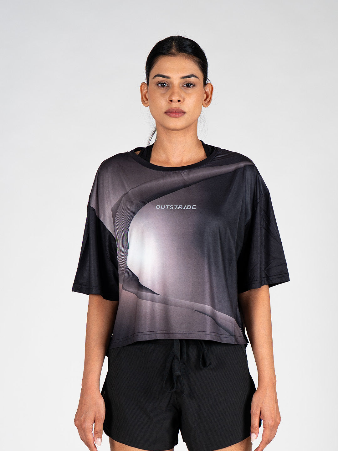 Easy Run/Training Frame Tee (Black)