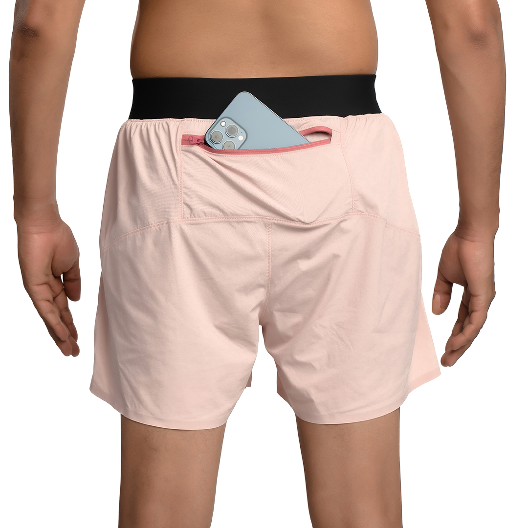 Align Shorts - 7 Pockets  (Dusty Pink)