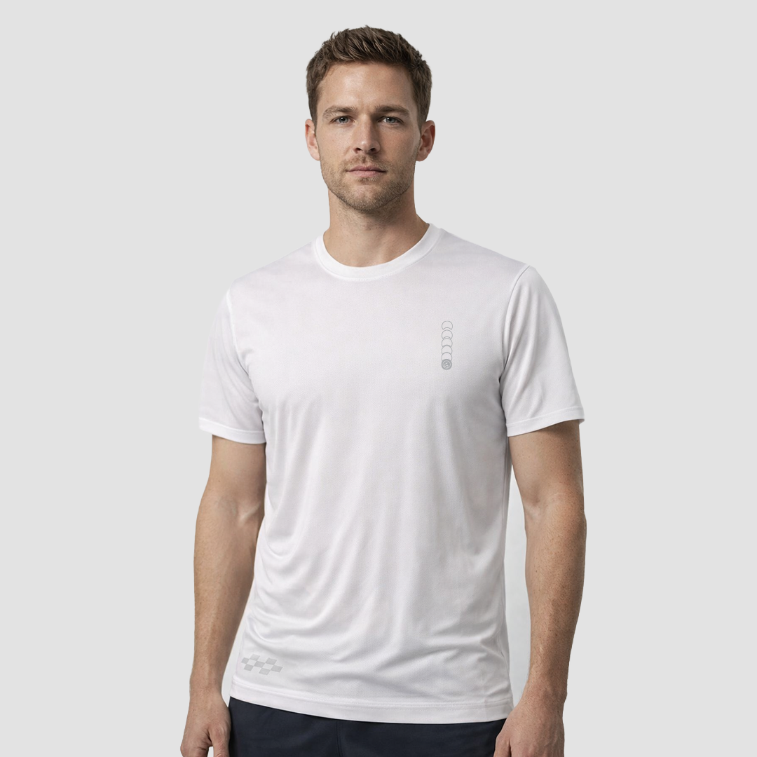 Distance Running Tee (White)