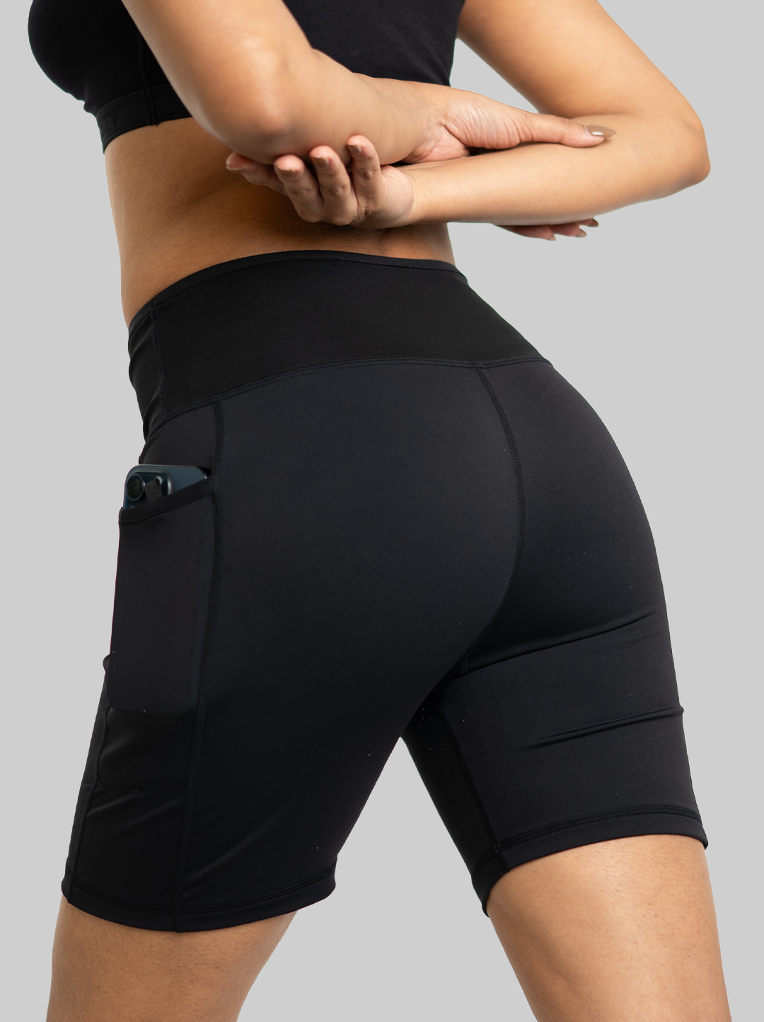 360 Mesh Long-Distance Running Tights (Black)