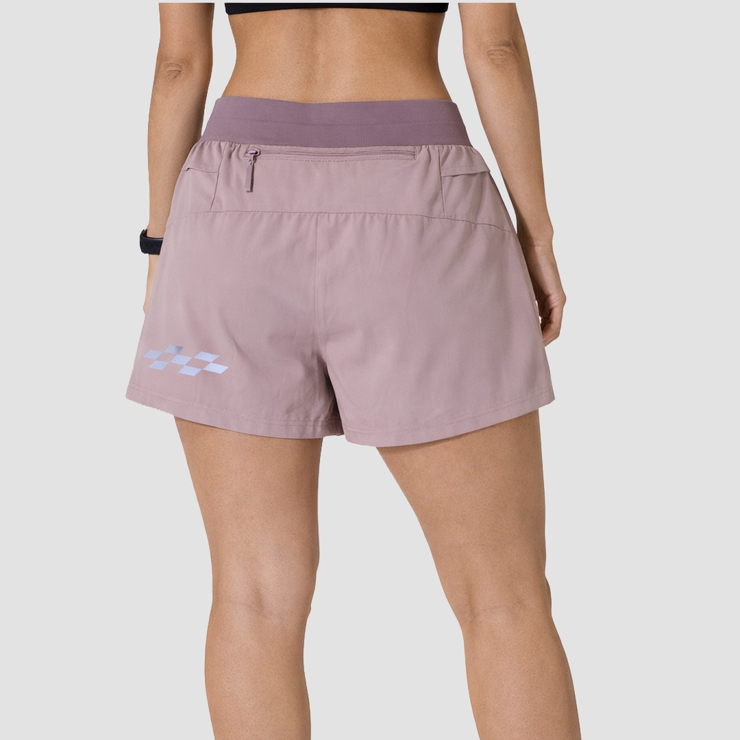 5 Pockets Distance Running Shorts (Light Pink)