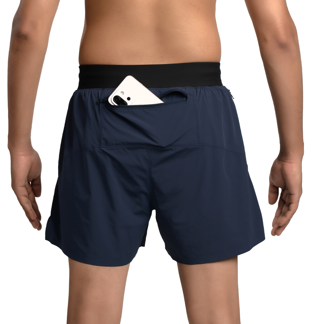 Align Shorts - 7 Pockets  (Navy Blue)
