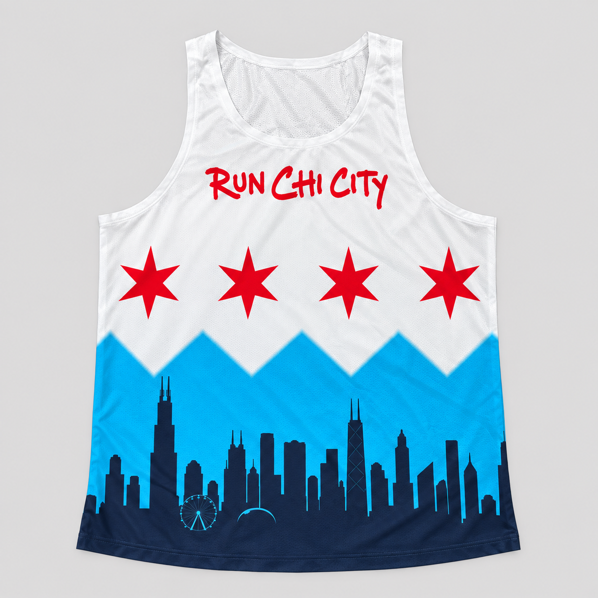Run Chi Men Tank (Chicago Print)