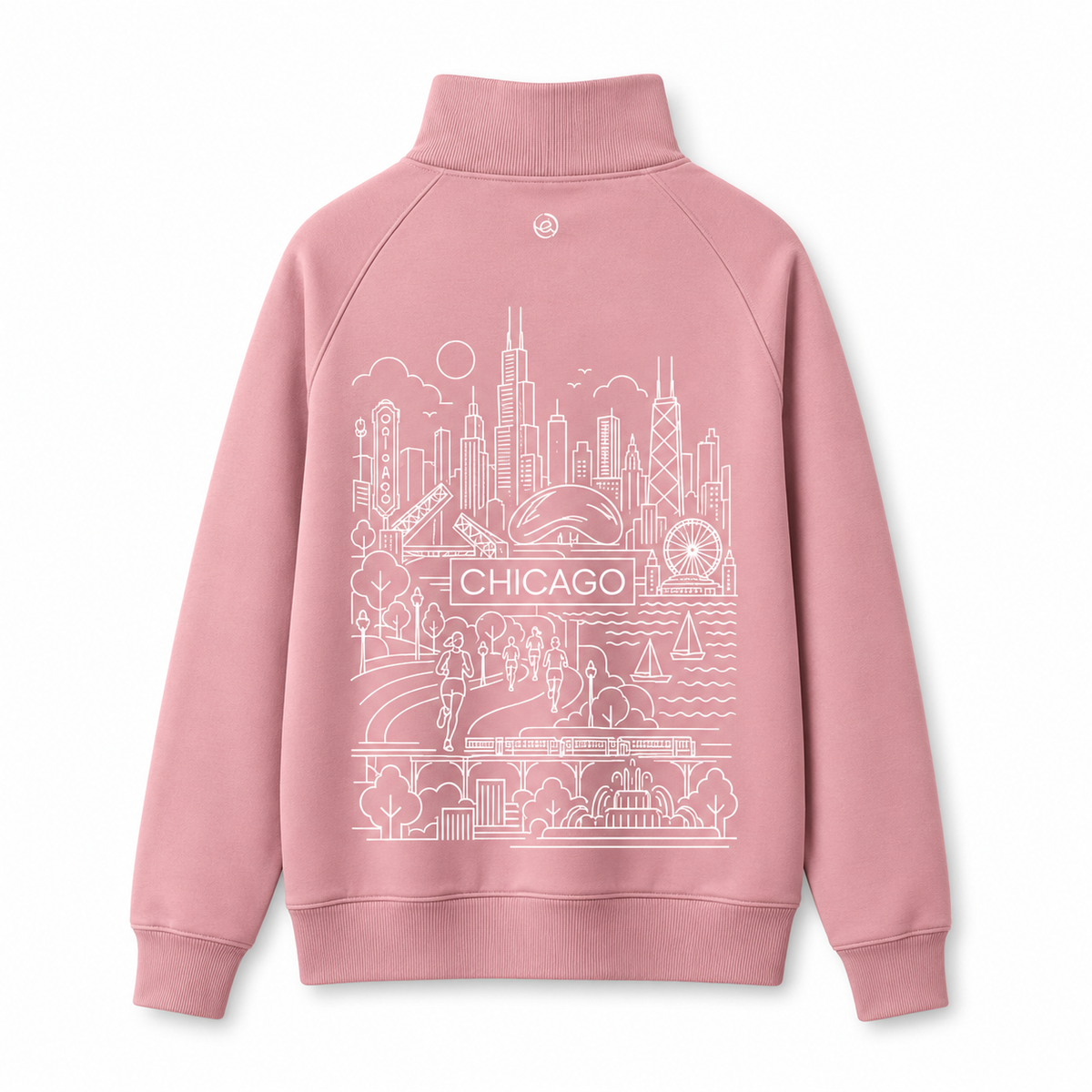 Butter Soft Sweatshirt - Chicago Print
