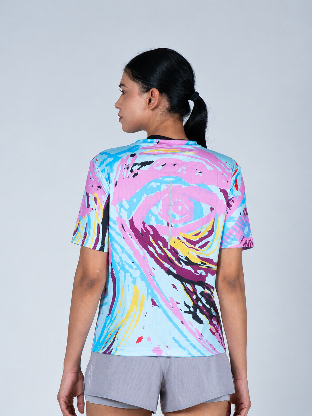 Distance Running Tee (Rainbow)