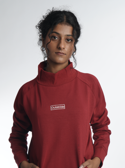 Recovery/Lounge Sweatshirt (Red)