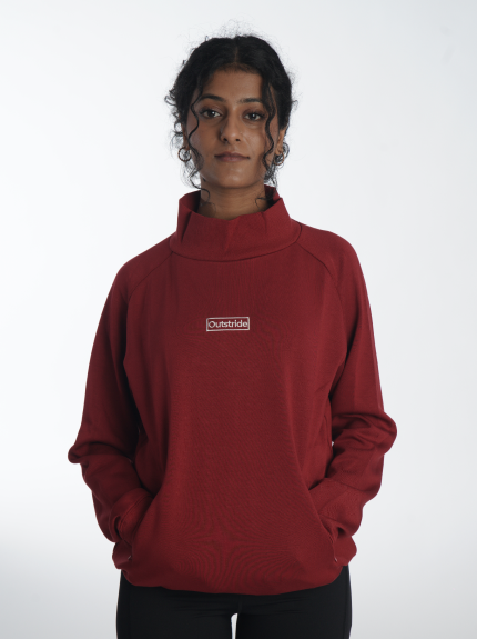 Recovery/Lounge Sweatshirt (Red)