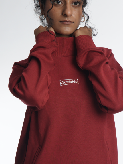 Recovery/Lounge Sweatshirt (Red)