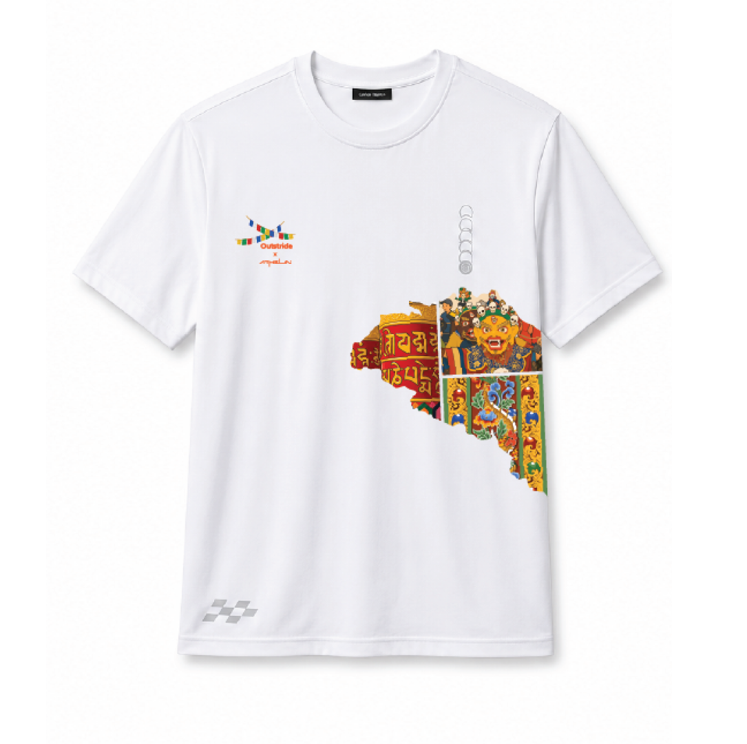 Ladakh Distance Running Tee (White)