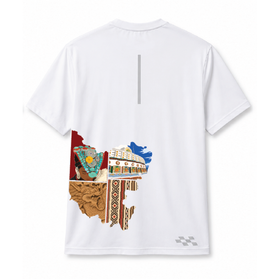 Ladakh Distance Running Tee (White)