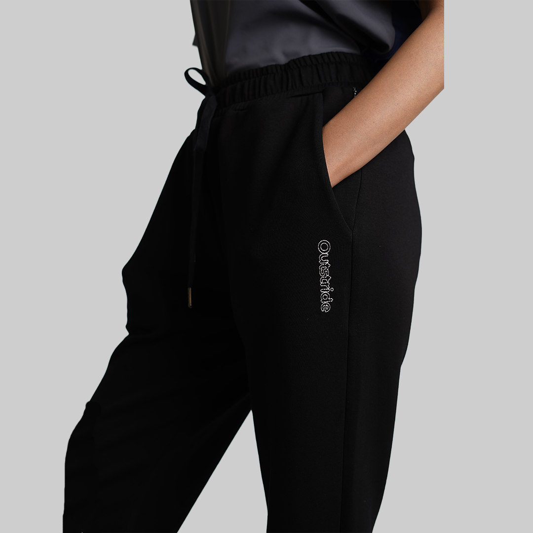 4 Pockets Recovery Jogger ( Black)