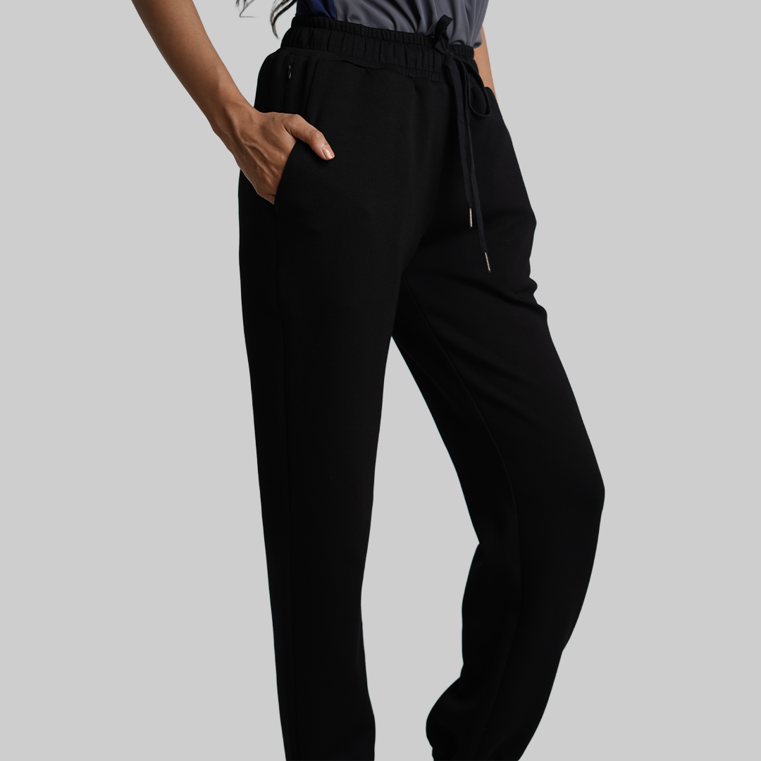 4 Pockets Recovery Jogger ( Black)
