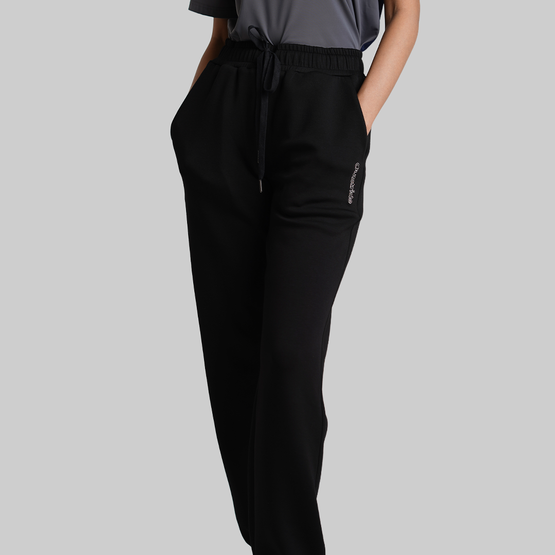 4 Pockets Recovery Jogger ( Black)