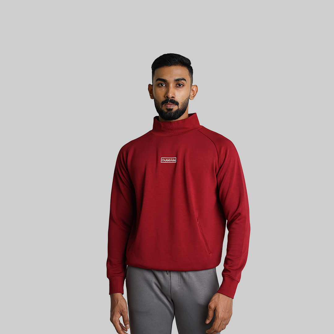 Recovery/Lounge Sweatshirt (Red)