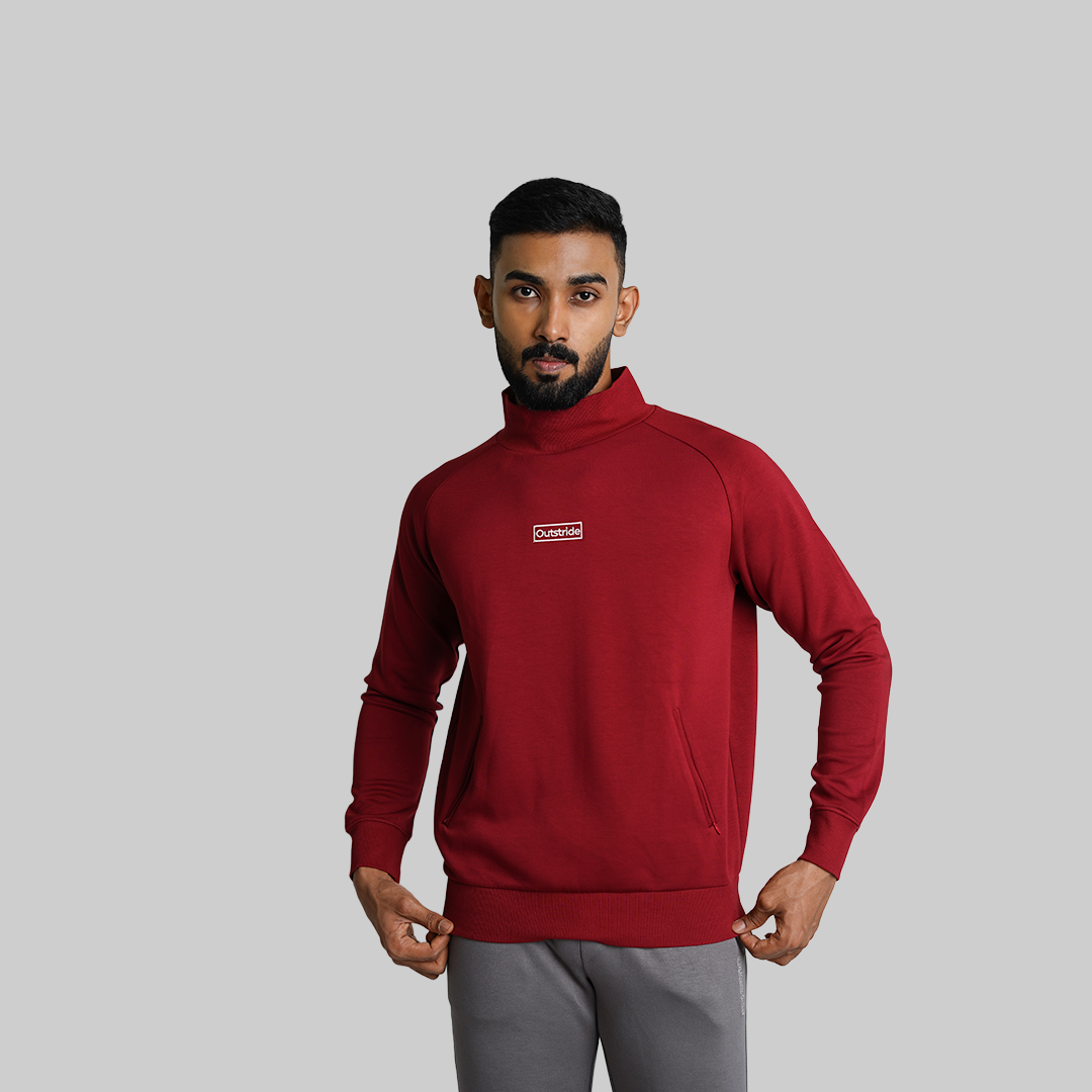Recovery/Lounge Sweatshirt (Red)