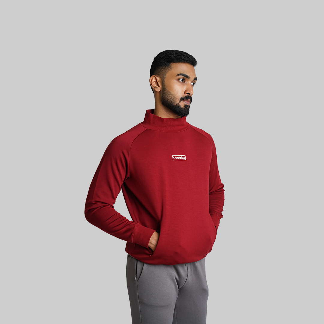 Recovery/Lounge Sweatshirt (Red)