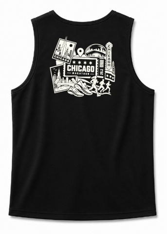 Vapor Tank (Men) - Chicago Print