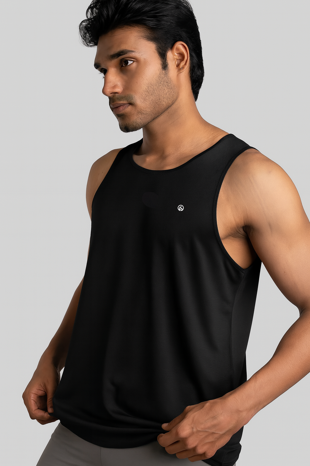 Flex Fit Run Tank ( Black )