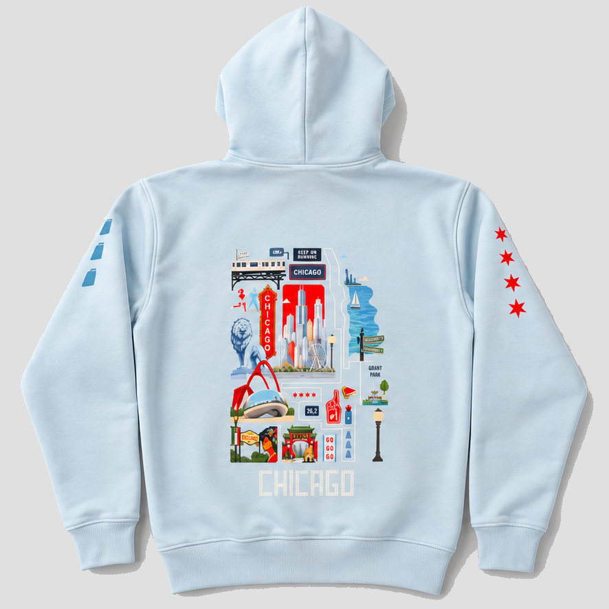 Chicago Hoodie ( Women )