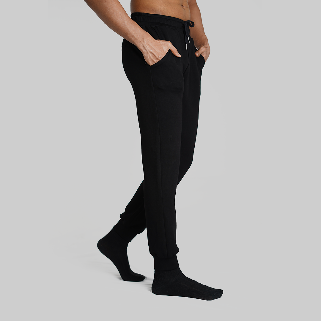 6 Pockets Recovery Jogger ( Black )